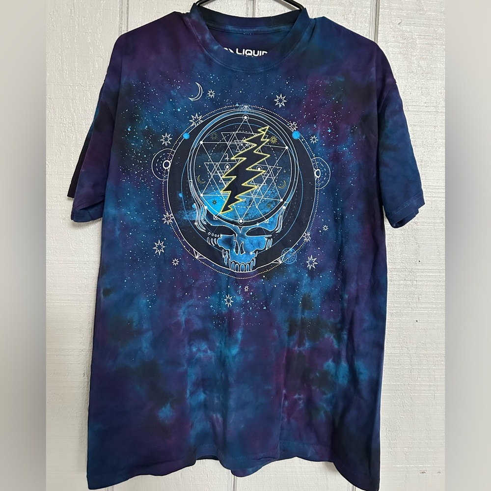 Liquid Blue Cosmic Tie-Dye Grateful Dead